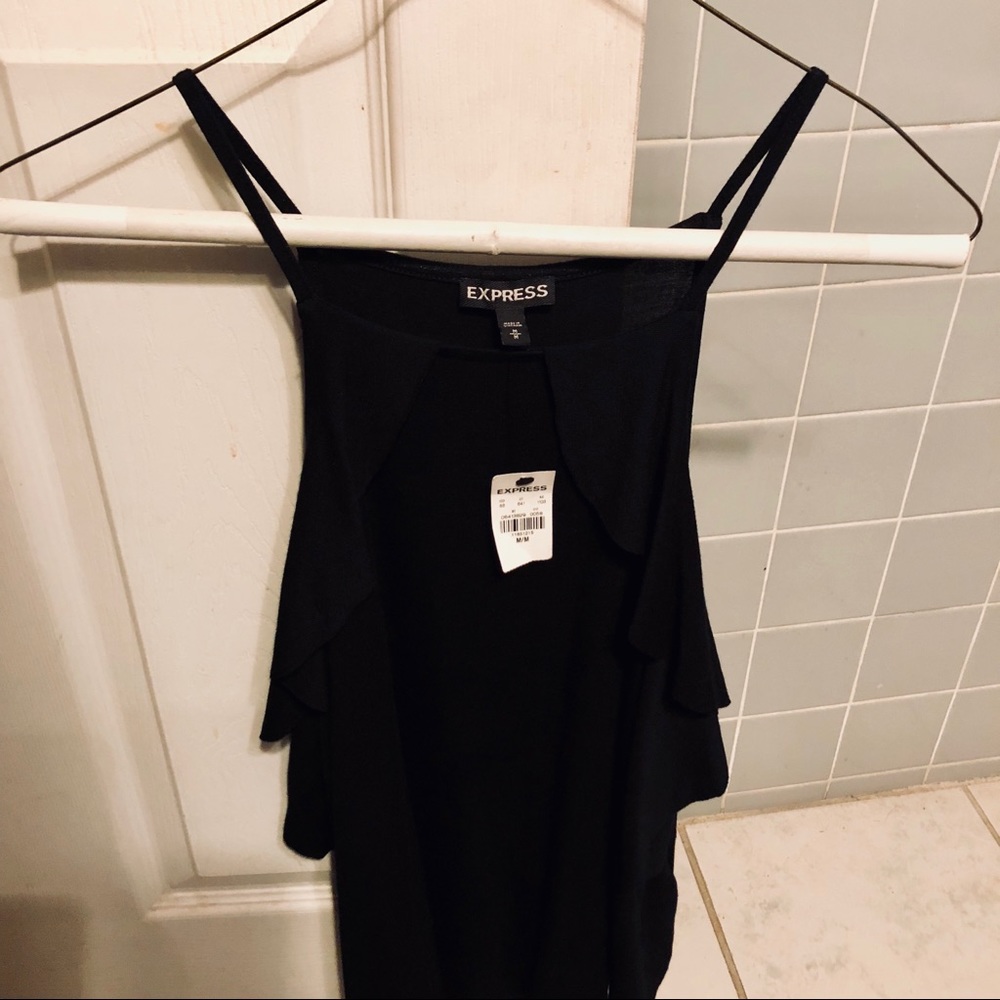 Express Halter blk sz M 📸